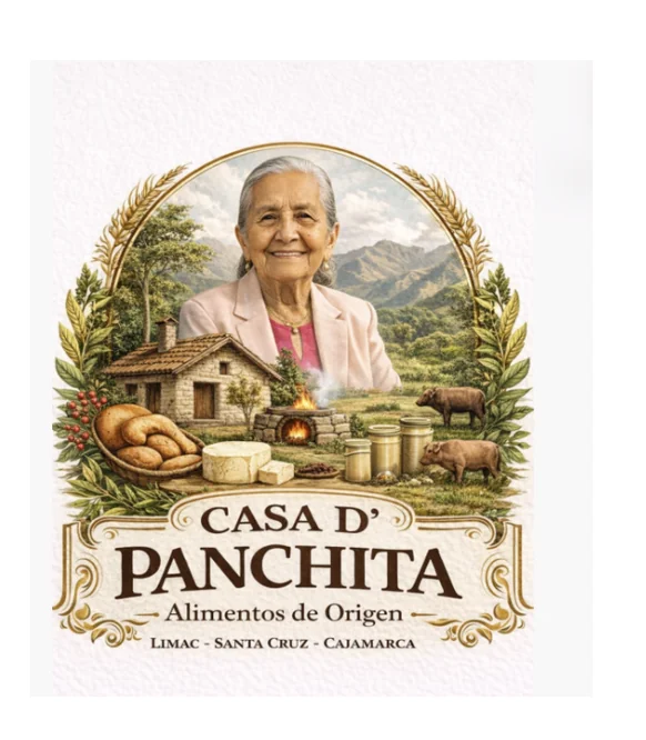 Sello visual de Casa D'Panchita